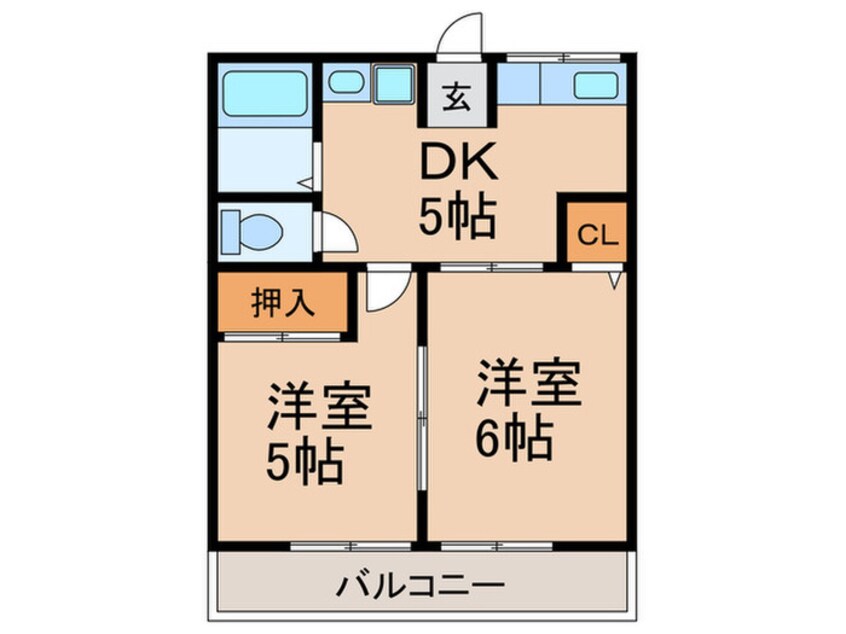 間取図 ハイムエスポワール