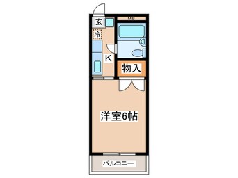 間取図 タニ―ハイツ