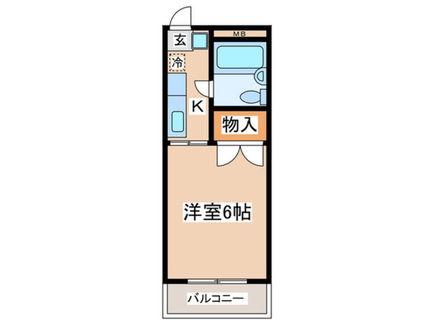 間取図 タニ―ハイツ