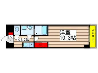 間取図 レ･ソール本八幡エルア