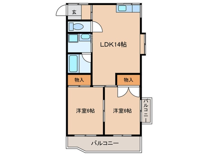 間取り図 ハレーちとせ