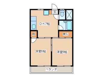 間取図 ウィリアムヒルズ本厚木