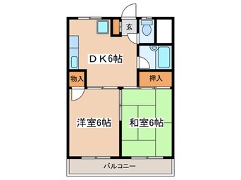 間取図 ウィリアムヒルズ本厚木