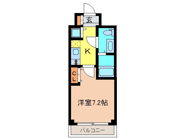間取り図 メインステ－ジ蔵前Ⅱ(503)