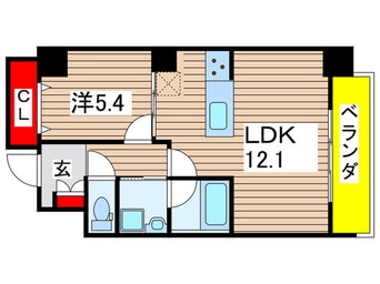間取図 Metsa Morishita