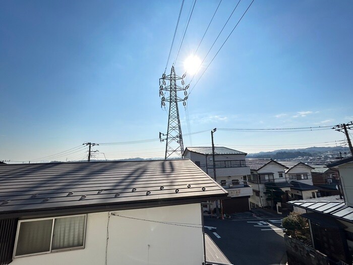 室内からの展望 プチトマト