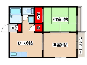 間取図 サンハイツ