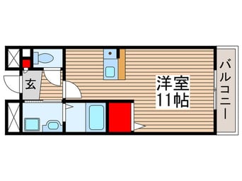 間取図 セルフィール西原