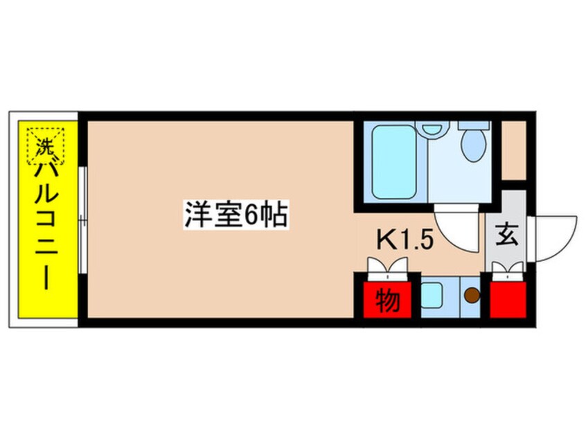 間取図 ウイング百合ヶ丘