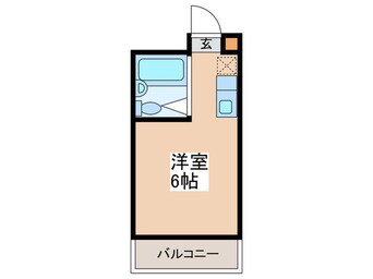 間取図 エヴェナール上北沢