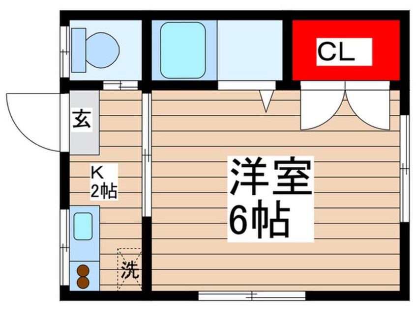 間取図 田口ハイツ