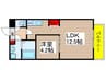 CONNECT PARK HILLS　八千代台 1LDKの間取り