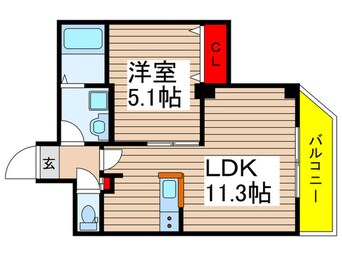 間取図 CONNECT PARK HILLS　八千代台