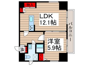 間取図 アイフォート千住曙町(701)