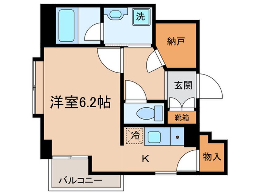 間取図 リヴェ－ル小泉