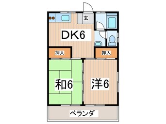 間取図 サンハイム