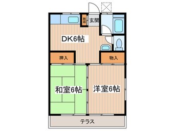 間取図 サンハイム