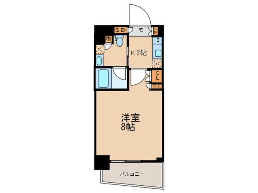 間取図 プラウドフラット東日本橋