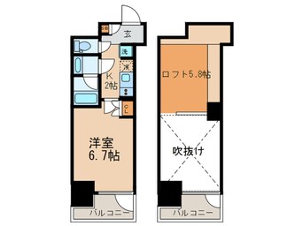 間取図 クロスレジデンス大崎