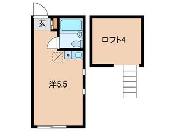 間取図 ユナイト塩浜ロザンナ