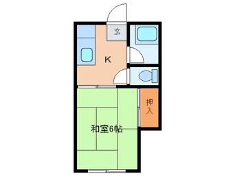 間取図 ハイム高橋