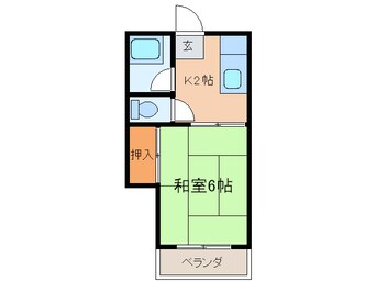 間取図 ハイム高橋