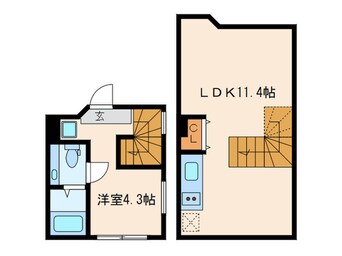 間取図 CONTEL　KAGURAZAKA