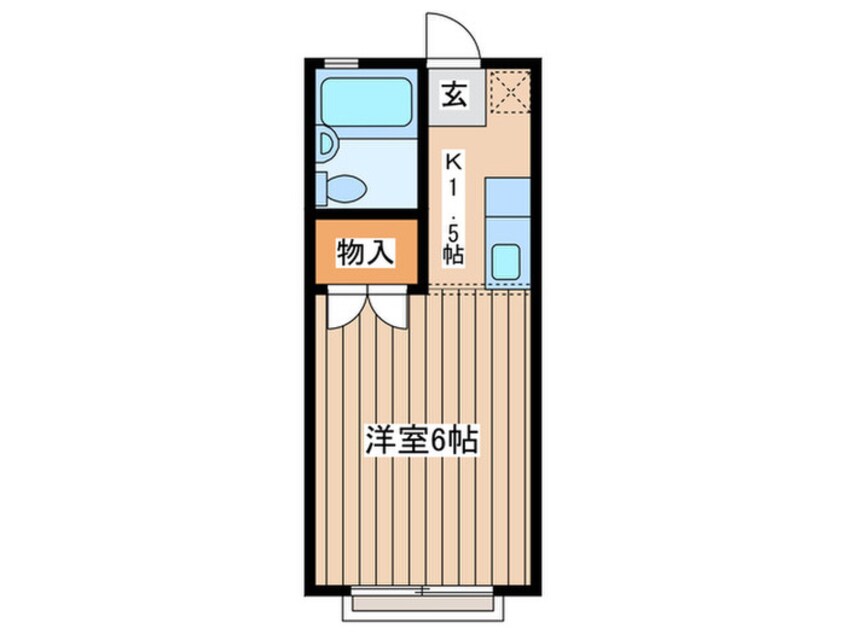 間取図 フヨウハイツ１