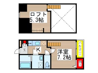 間取図 アレーゼ津田沼