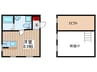 mirutei　natura 1Rの間取り