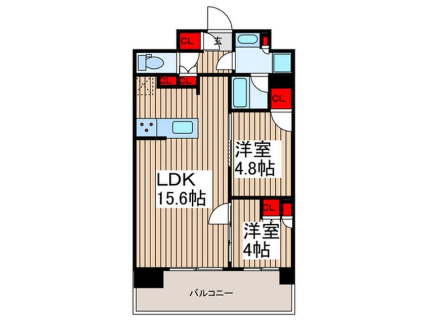 間取図 nido南千住