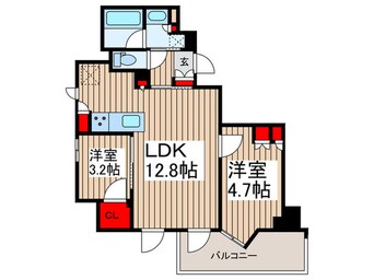 間取図 nido南千住