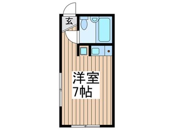 間取図 中浦和ｶﾞｰﾃﾞﾝ