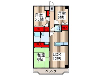 間取図 シャルマン２