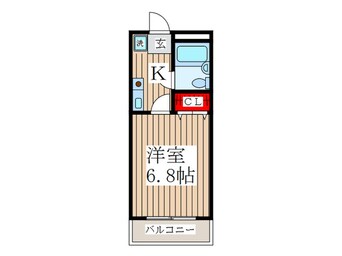 間取図 グラドゥア－レⅡ