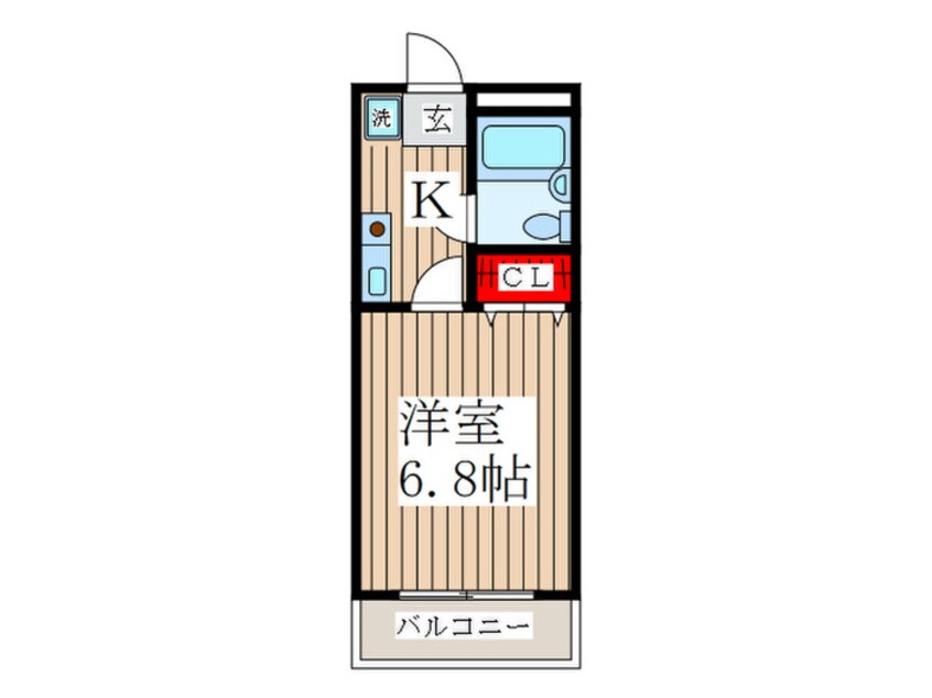 間取図 グラドゥア－レⅡ