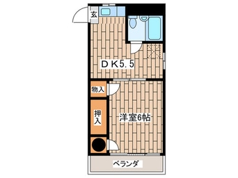 間取図 日の出町ニューコーポ
