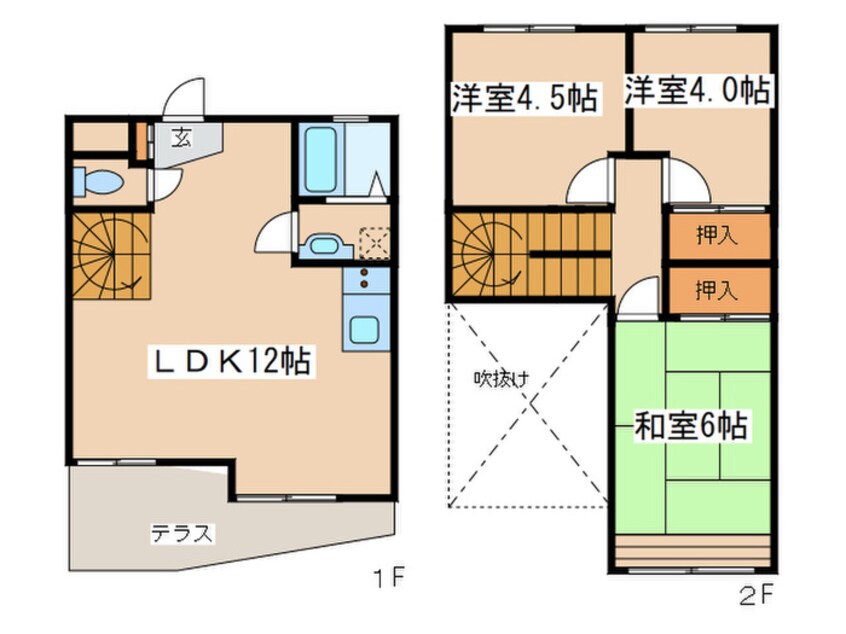 間取図 鎌倉サ－フ・コ－ト