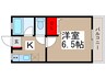 アビタシオン行徳第1 1Kの間取り