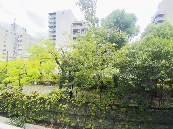 室内からの展望 サンナッププラザ
