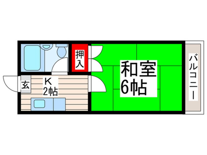 間取図 ハイム吉野