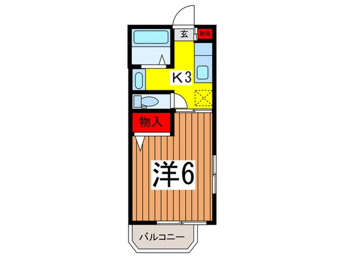 間取り図 グリーンパレスA棟