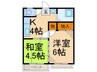 第二吉田ビル 2Kの間取り