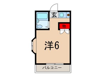 間取図 第６メゾンド秋山