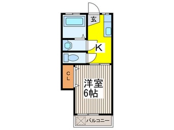 間取図 ハイツ栄連