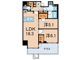 間取図 オアーゼ文京大塚