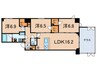 オアーゼ文京大塚 3LDKの間取り