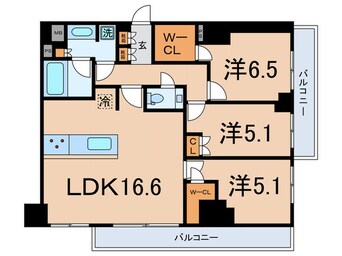 間取図 オアーゼ文京大塚