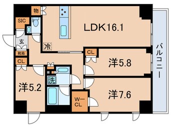 間取図 オアーゼ文京大塚