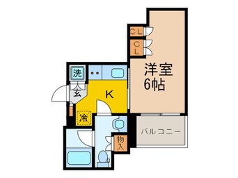 間取図 グラントゥルース巣鴨(304)